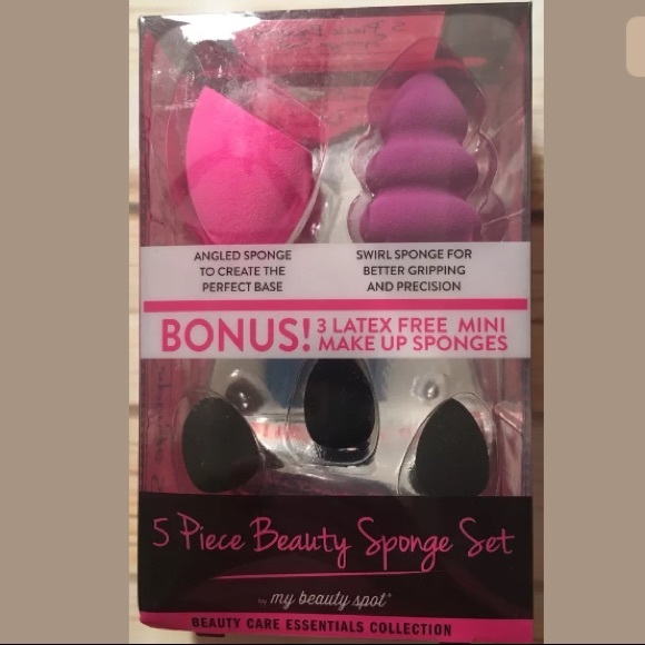 5 PIECE BEAUTY BLENDING SPONGE SET - Picture 5 of 7